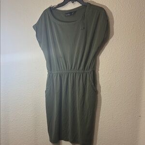 H&M Olive Green Mini Dress